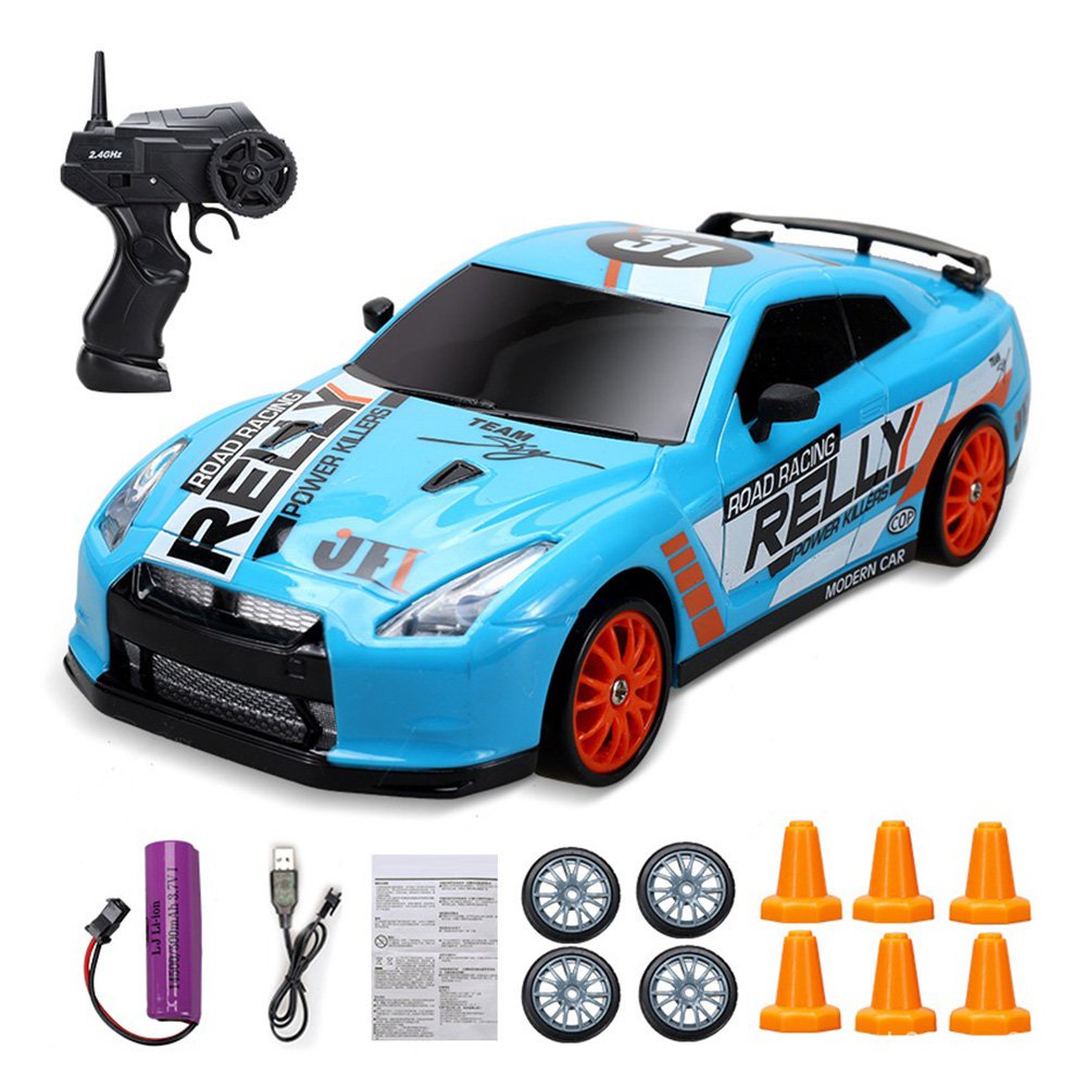 2.4G Drift Remote Control Car Fourwheel Drive Remote Control Drift Car