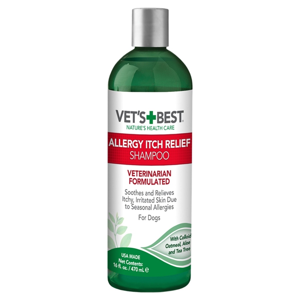 Vet's Best Allergy Itch Relief Dog Shampoo (16oz) | Shopee Philippines