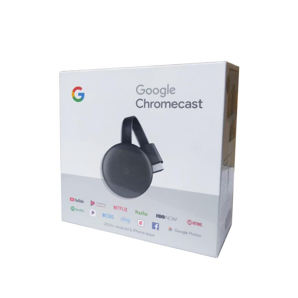 Google Chromecast 3rd Generation (Charcoal) | Shopee Philippines