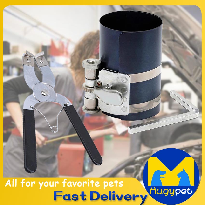 Adjustable 53175mm Piston Ring Engine Piston Ring Caliper Compressor