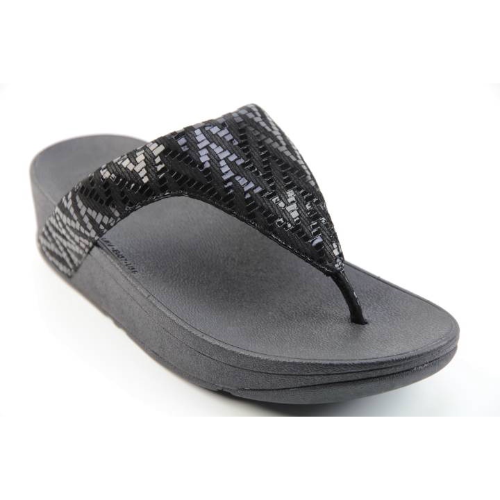 Lottie chevron wedge store flip flop