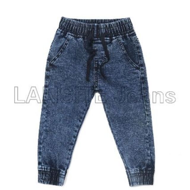 kids Denim Jogger Pants 1 3yrs old 6061 Shopee Philippines