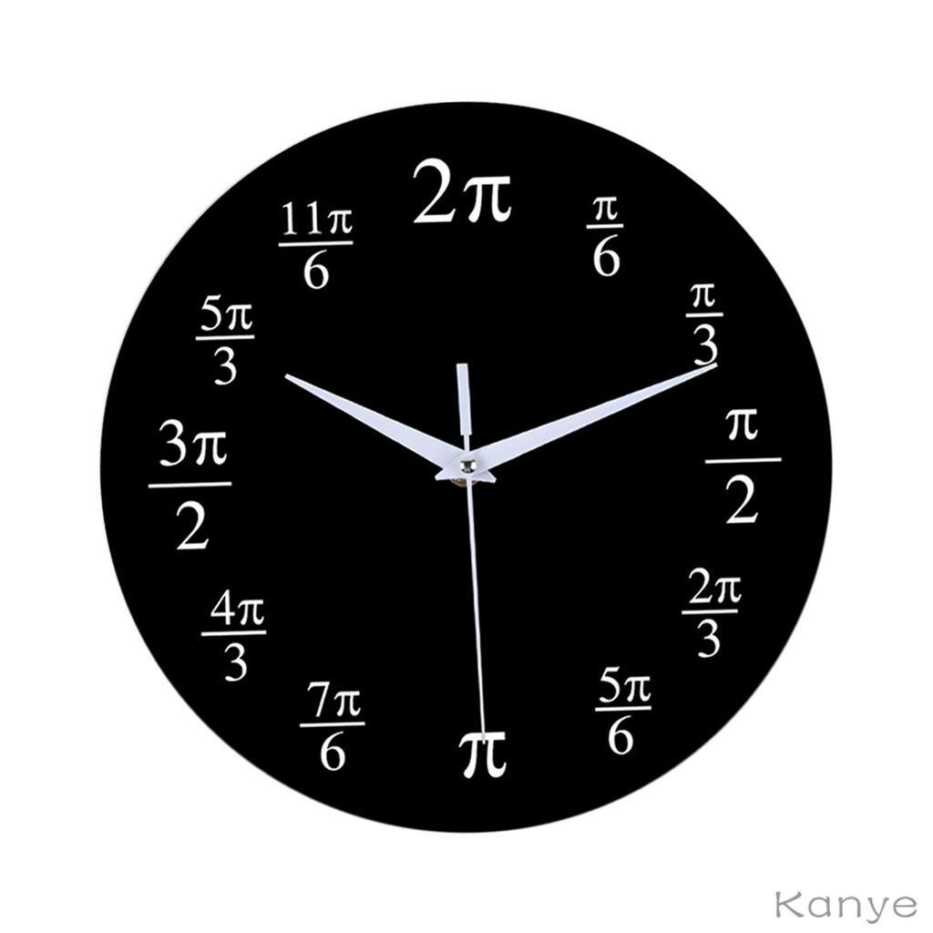 Math Clock Mathematical Equations , Unique Quartz Wall Clock Gifts for ...
