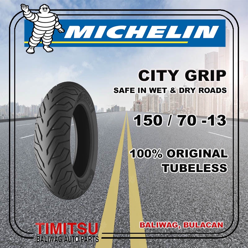 150 70 13 150 70 R13 MICHELIN CITY GRIP TUBELESS Shopee