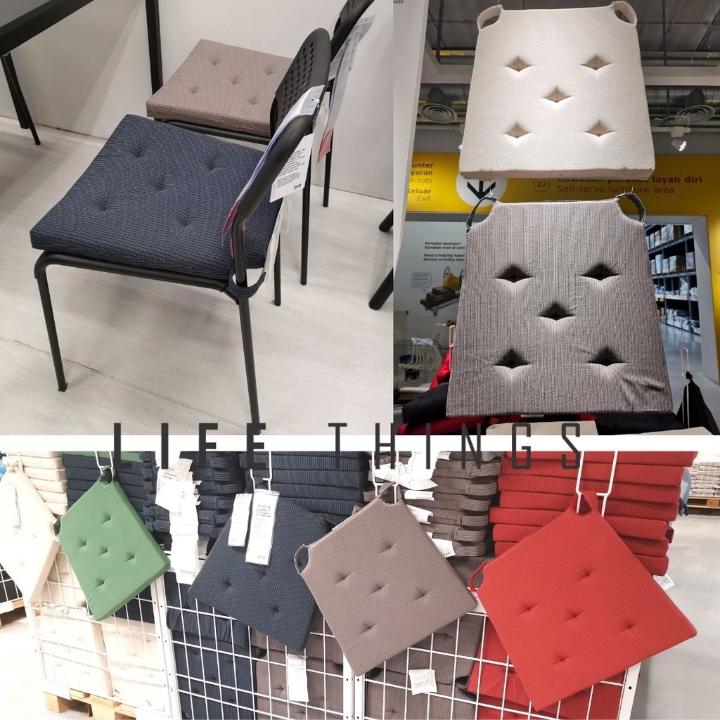 IKEA JUSTINA/OMTANKSAM Chair pad, Pelapik kerusi, Seat cushion, Chair