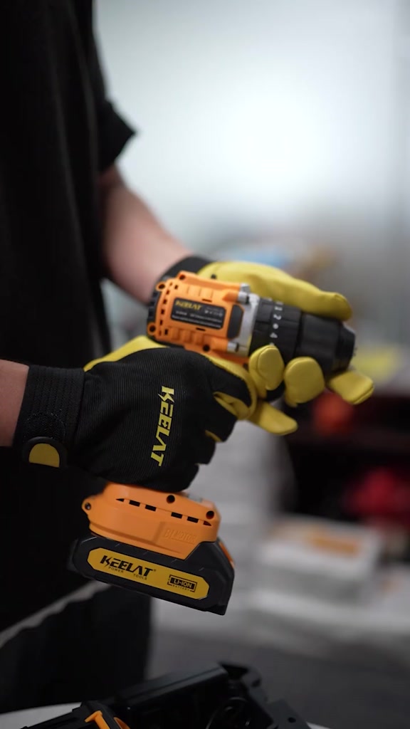 KEELAT KCD007 Drill Cordless Set Brushless Impact Drill Screw Driver ...