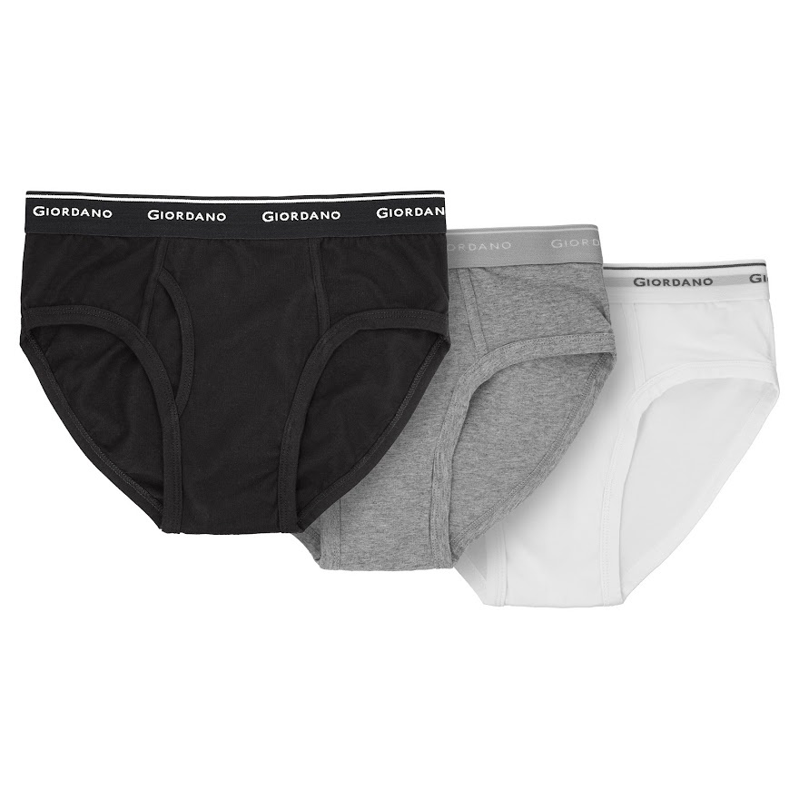 Giordano Men Underwear Soft Cotton Briefs Breathable Fabric. Authentic ...