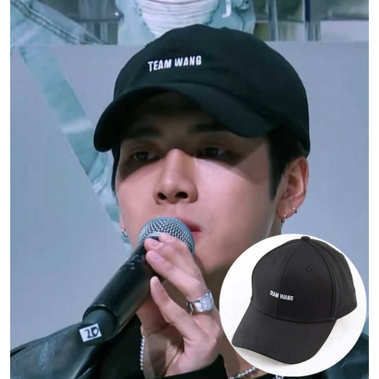 Idol Trainee Wang Jiaer Same Baseball Cap TEAM WANG Letter Print Cap