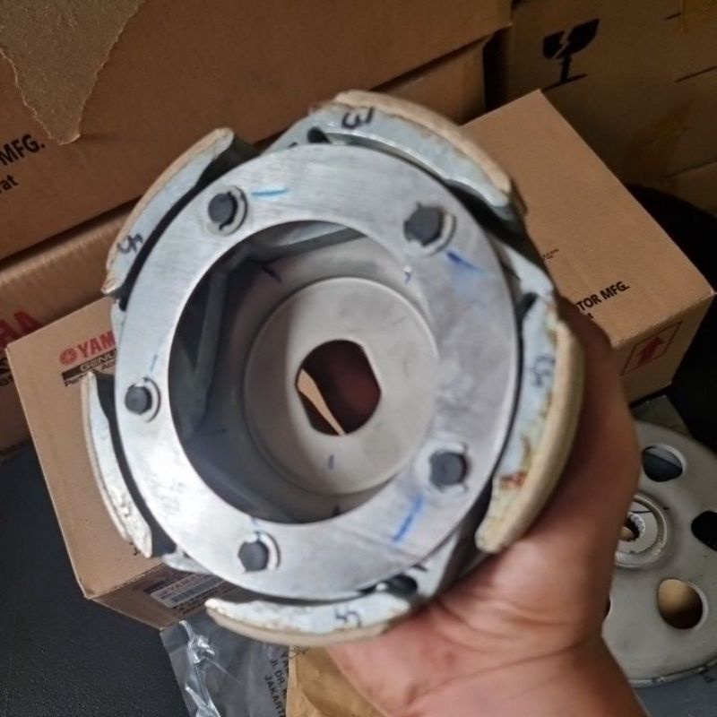 Xmax Clutch Lining Assy & Clutch Bell (Genuine Yamaha Product) Shopee