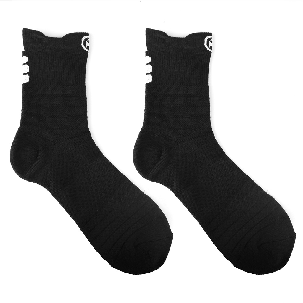 Men Sports Towel Thick Basketball Sock/ Solid Color Large Size Cotton