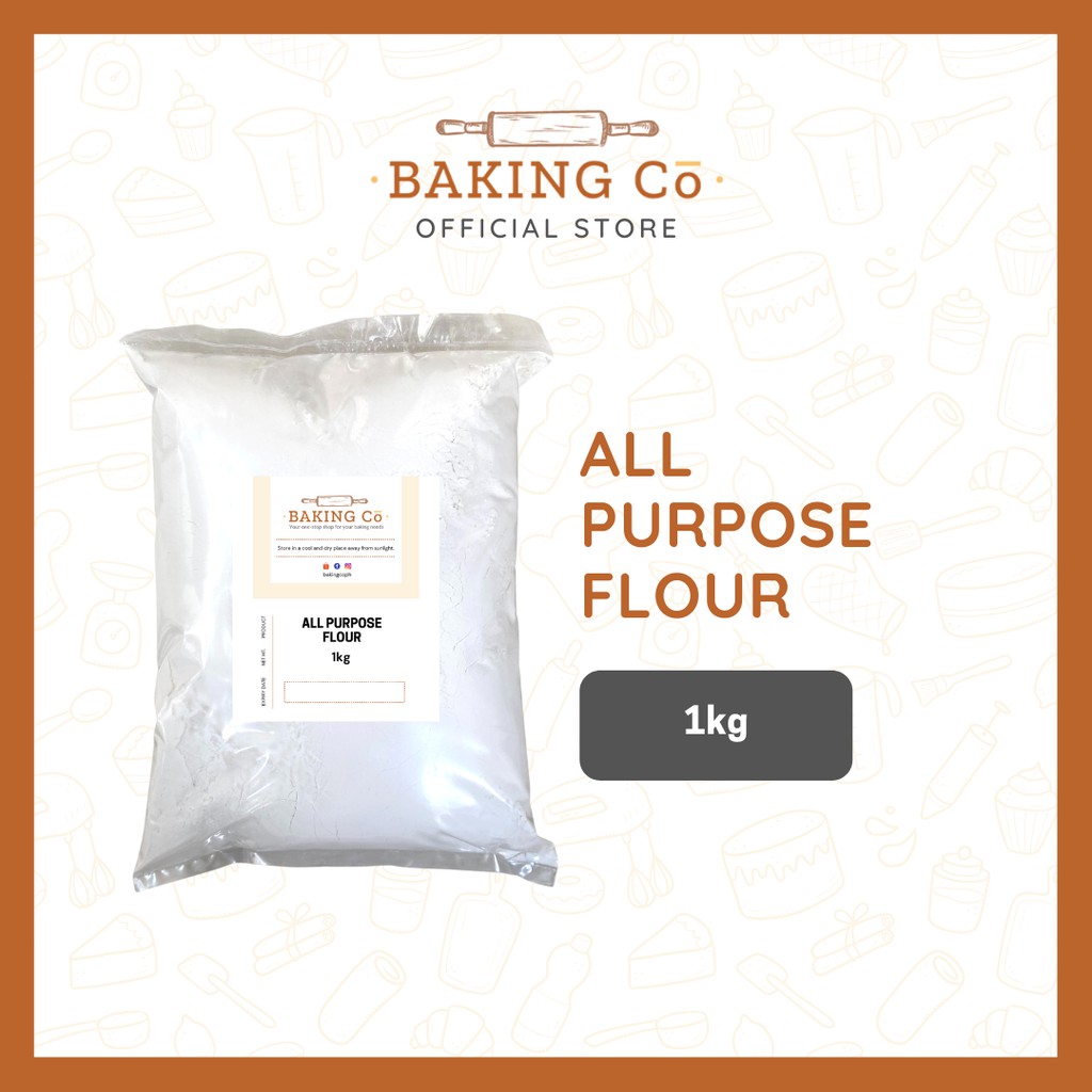 Baking Cō Premium All Purpose Flour - 1kg | Shopee Philippines