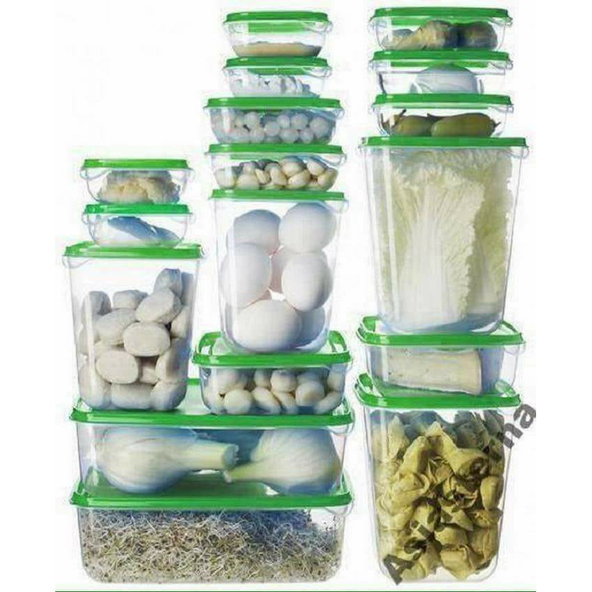 17-piece Premium Food Container | Shopee Philippines