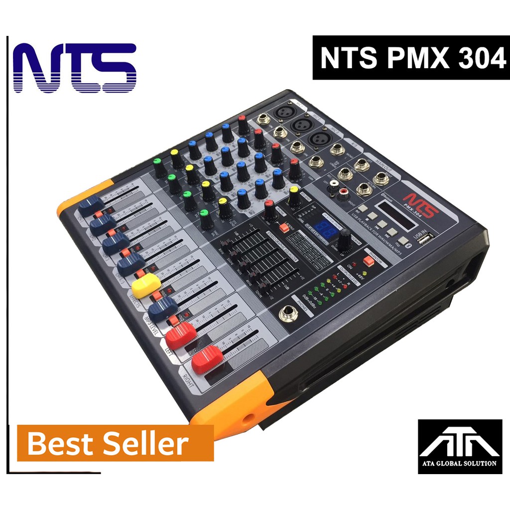 Power Mixer NTS PMX 304 Amp Amplified Audio Shopee Philippines