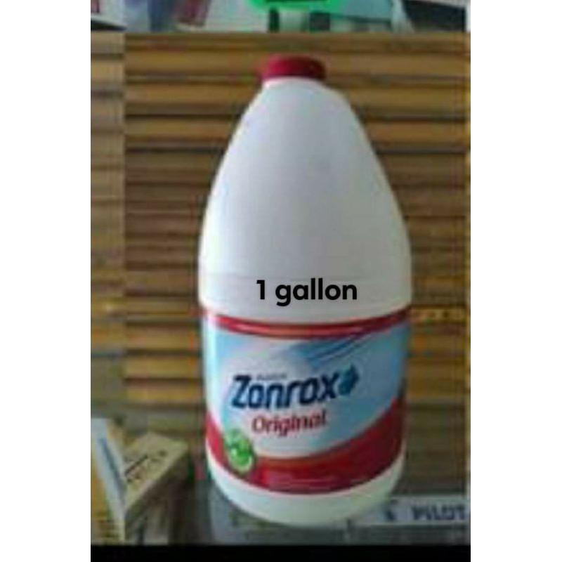 ZONROX BLEACH ORIGINAL (1 Gallon) Shopee Philippines