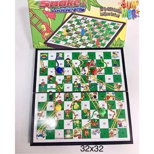 Large Snake and Ladders Boards & Family Game Big size board | Shopee ...