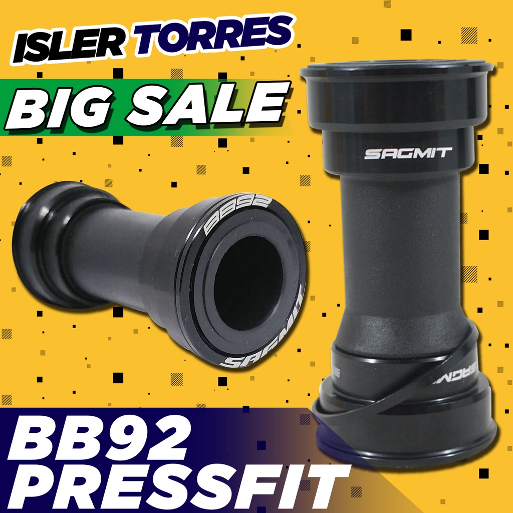 Sagmit BB92 Pressfit Sealed Bearing Hollowtech Bottom Bracket for MTB Gravel Bike Road Bike