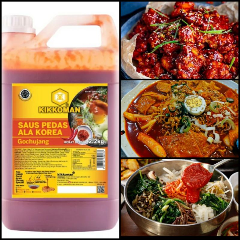 Kikkoman Gochujang Sauce HALAL Repack 100ml/korean Chili Paste/Korean