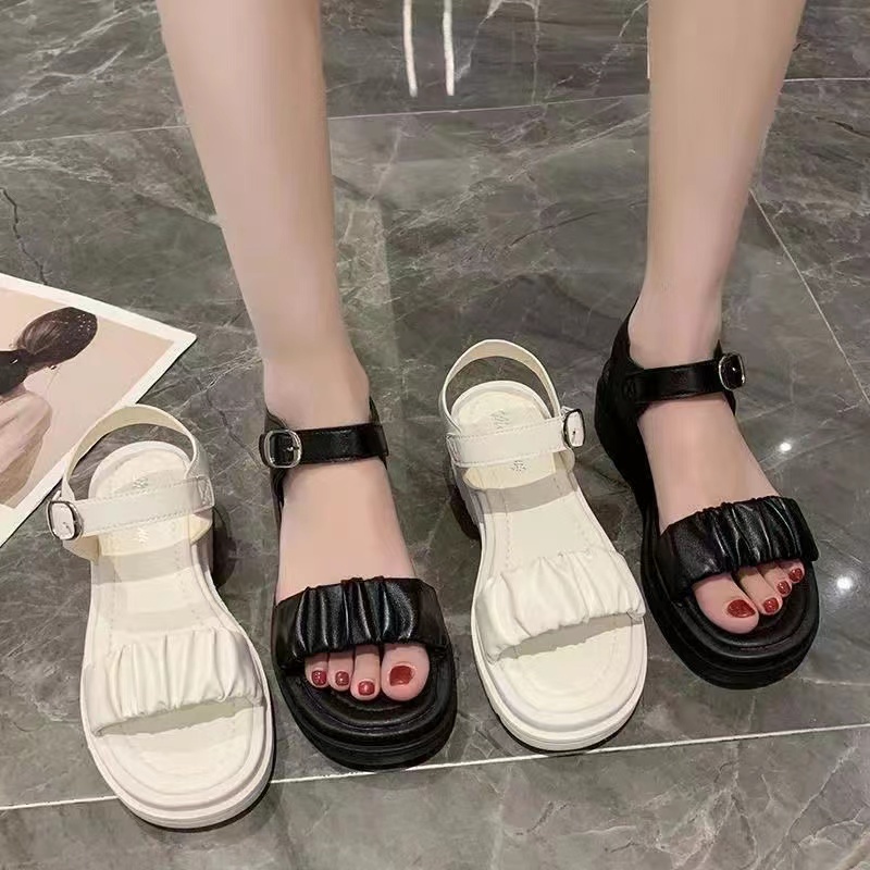 AH Sandals for women New Korean Casual Flat Sandals | Shopee Philippines