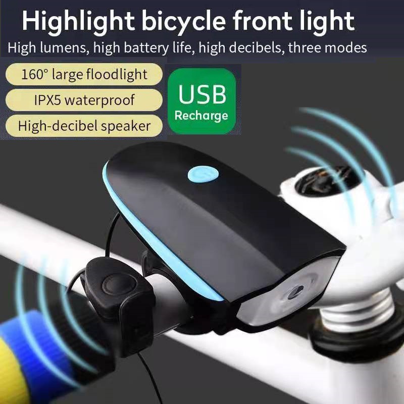 Bicycle light and deals horn