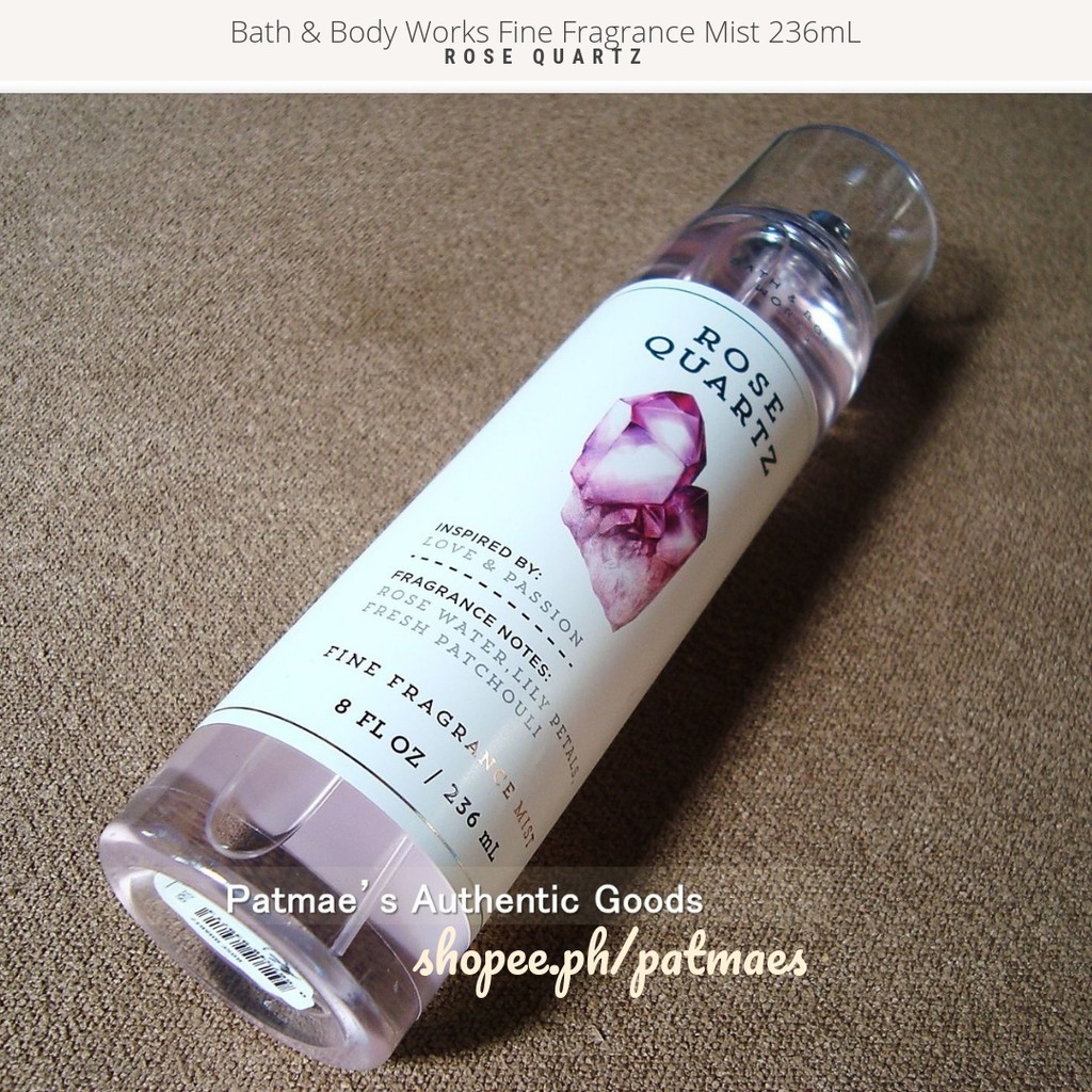 Rose quartz best sale fragrance mist