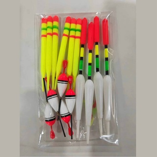15pcs Fishing Floats Bobbers, Multiple Specifications Portable