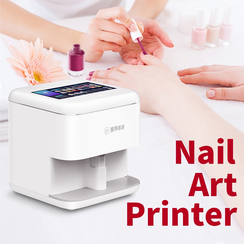 AJ-1001 Smart Digital Nail Art Printer 12V/110V 3D Automatic Nail Painting  Machine Nail Machine DIY Nail Art Machine - AliExpress