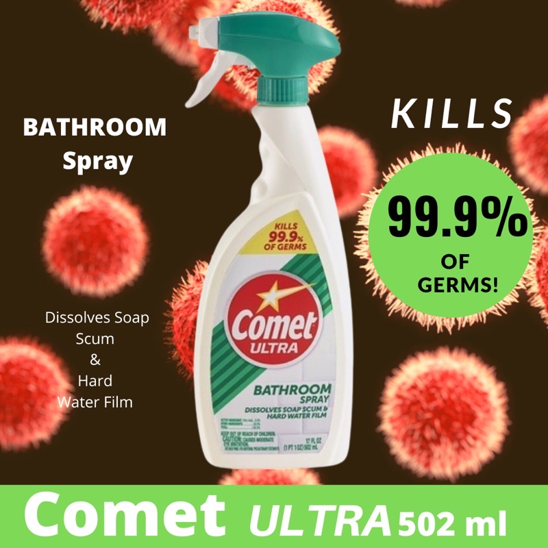 COMET Ultra Bathroom Cleaner Spray 502ml Shopee Philippines