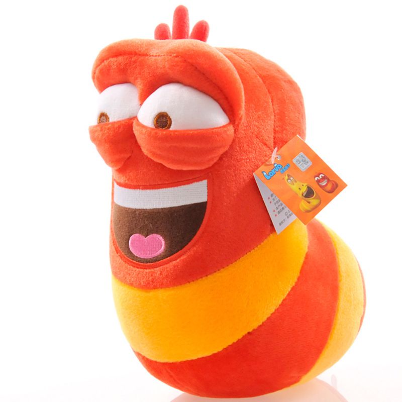 Fun Korean Anime Insect Slug Creative Larva Soft Plush Toys Dolls Worm ...