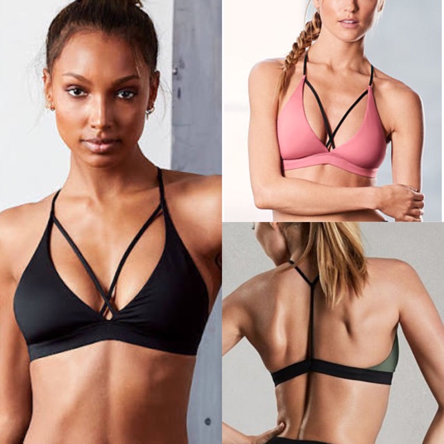 Strappy Triangle sports bra - Small