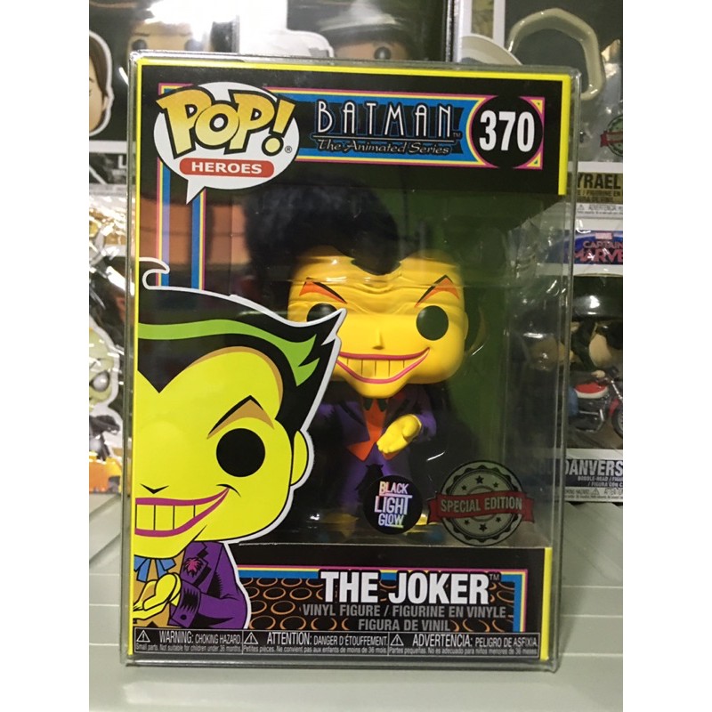 black light joker funko pop