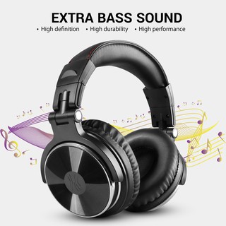 OneOdio / OneAudio Original Pro 10 DJ Studio Headphones Wired Shareable ...