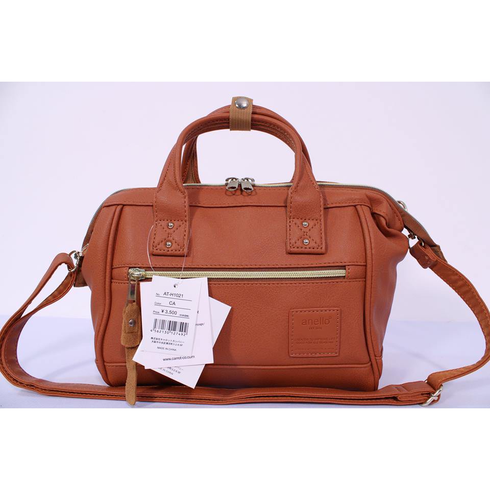 Anello boston bag leather best sale