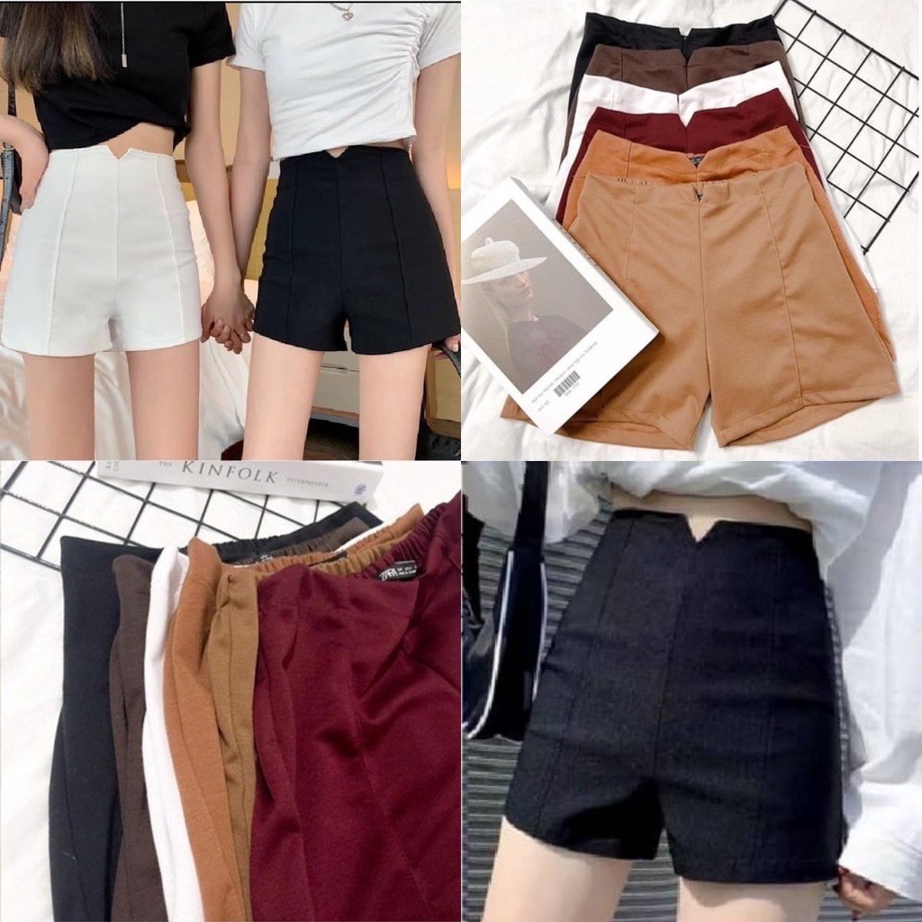 Highwaist Short Korean Trendy Shorts For Ladies HIgh Quality Fabric ...