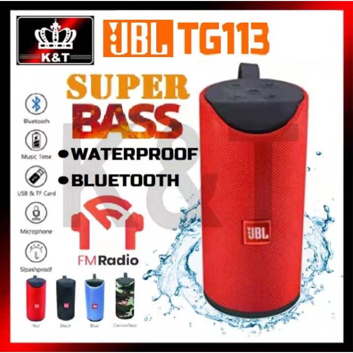 Jbl tg113 bluetooth discount speaker