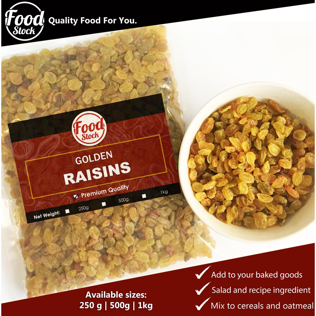 Golden Raisins (250g, 500g, 1kg) | Shopee Philippines