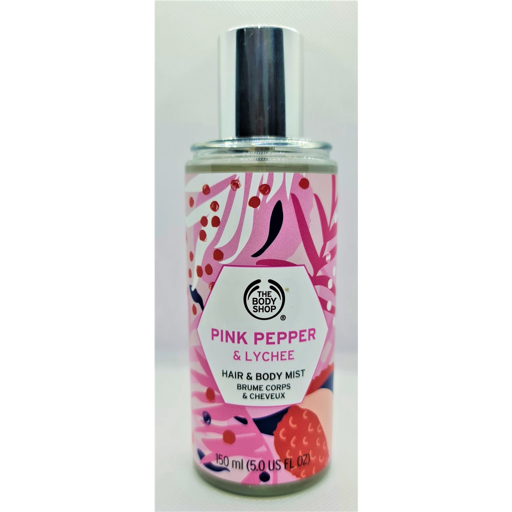 Pink pepper & lychee 2024 hair & body mist