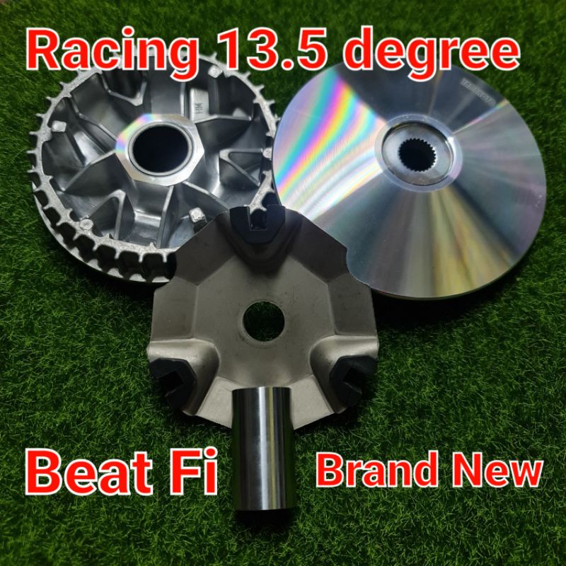 [L9] Beat Fi Racing 13.5 pulley and drive face (kalkal pulley) | Shopee ...