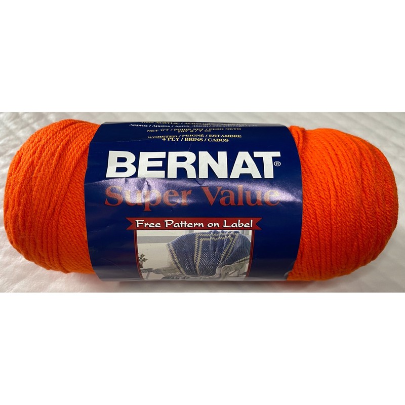 New Craft Supplies > Sunsoaked - Bernat Blanket Big Ball Yarn: A Cherry