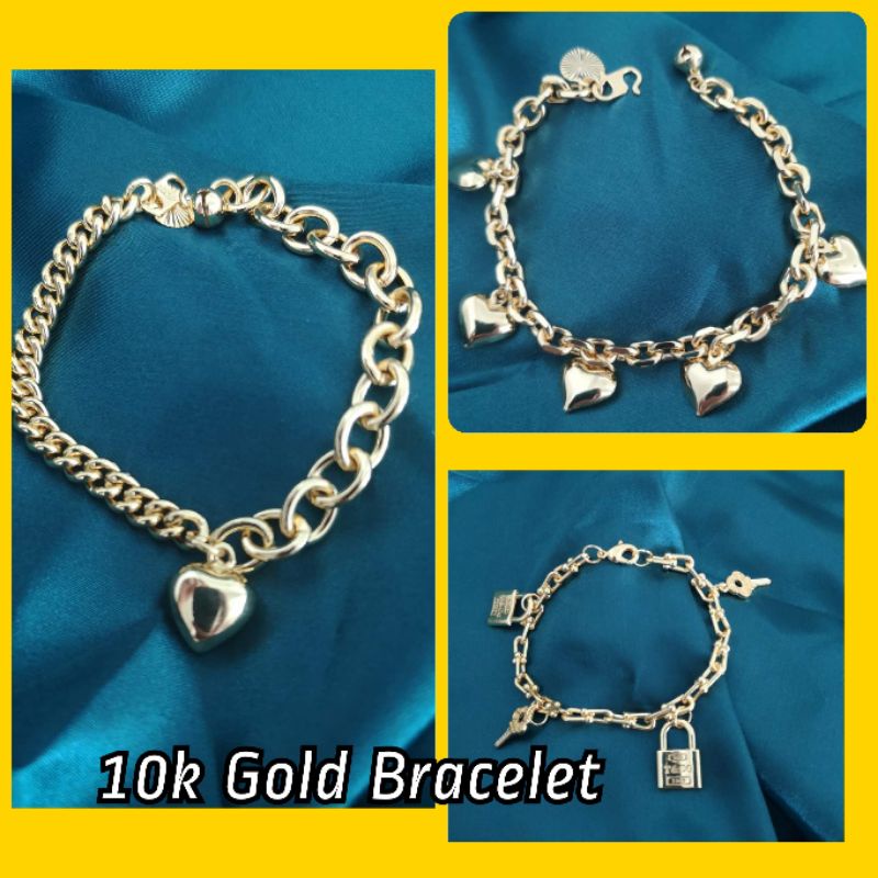 10k Gold Bracelet for women ( non tarnish ) Shopee Philippines