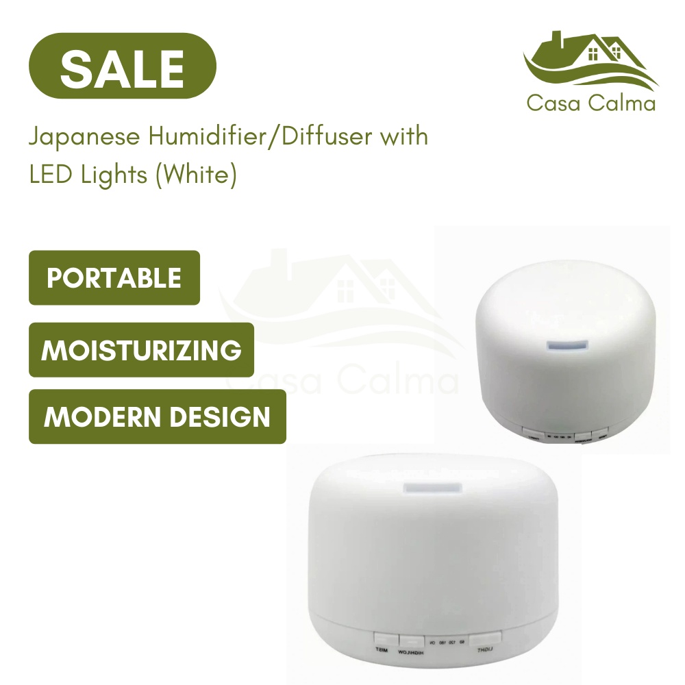 Casa Calma Humidifier Japanese Modern Design Humidifier/Diffuser with