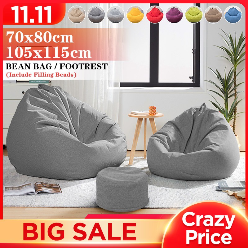 Bean bag chair shopee hot sale