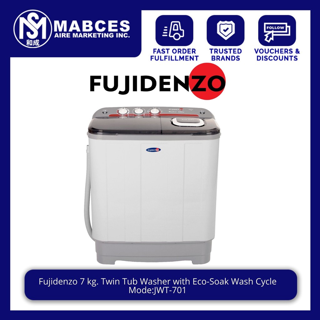 Washing machine deals fujidenzo price