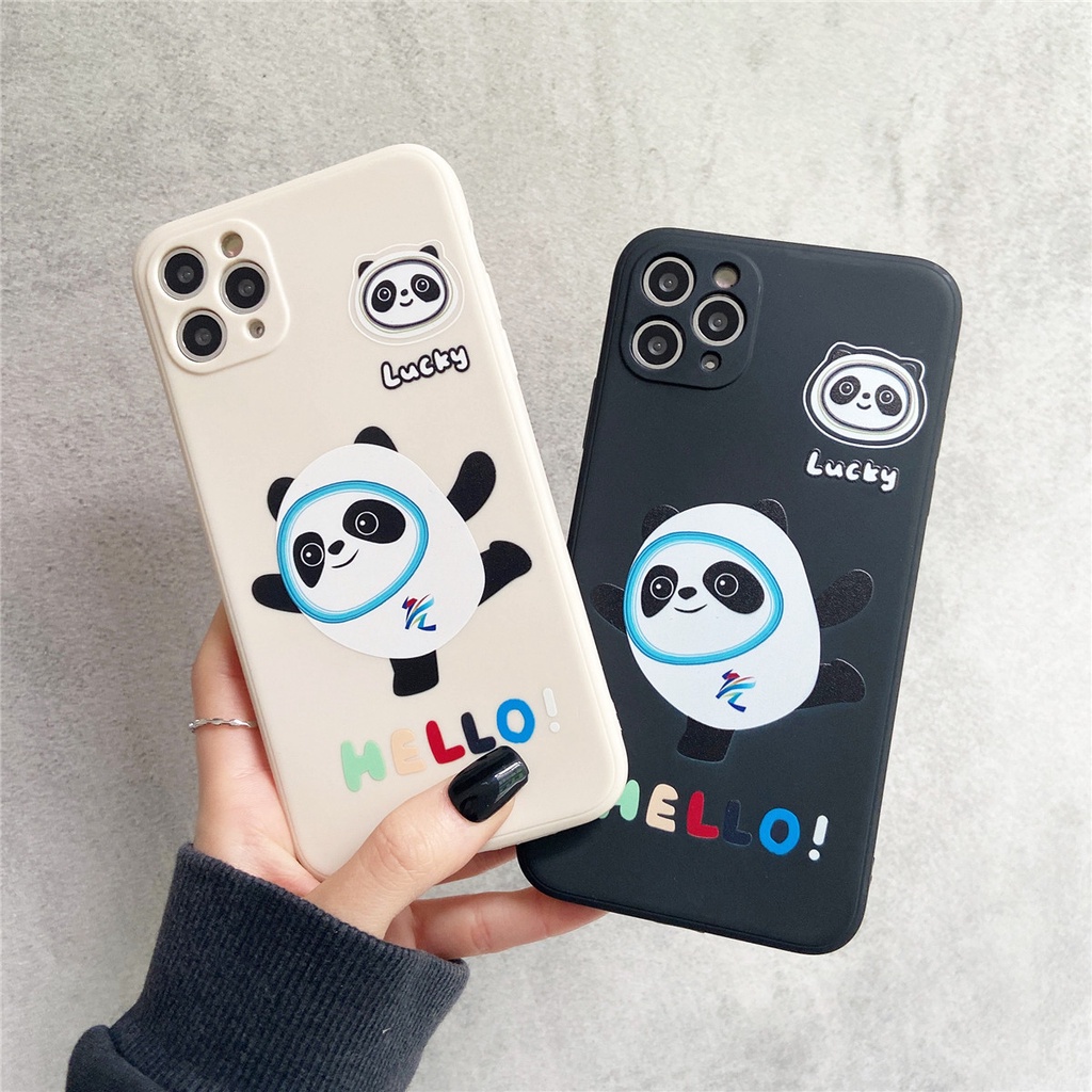 OPPO Casing A71 A16 A16K A74 A95 A53 2020 A53S Cute Winter Olympics ...