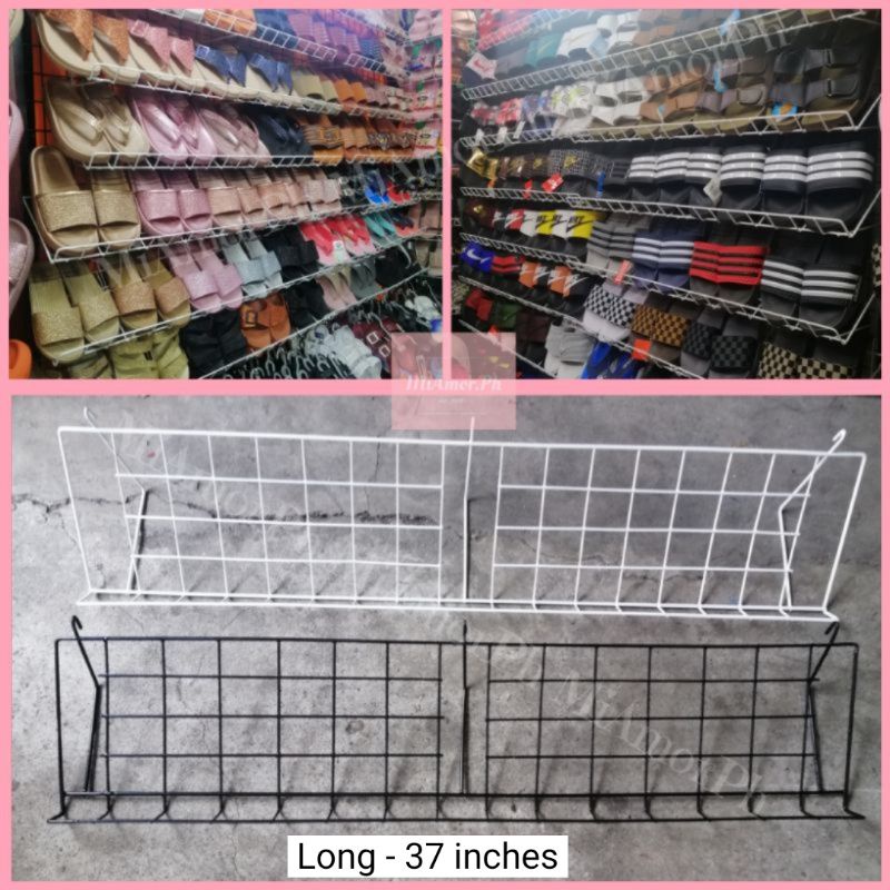 (LONG & SHORT) HANGING RACK DISPLAY | SHOE ORGANIZER | SHOE RACK ...