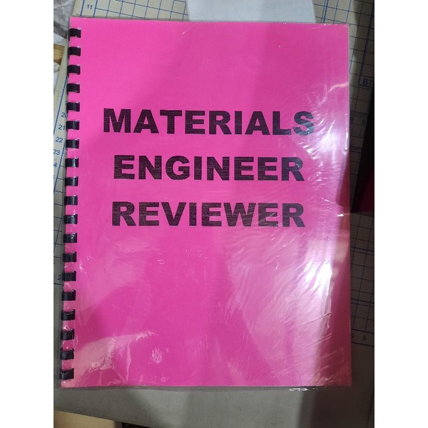 MATERIALS ENGINEER REVIEWER 2019 | Shopee Philippines
