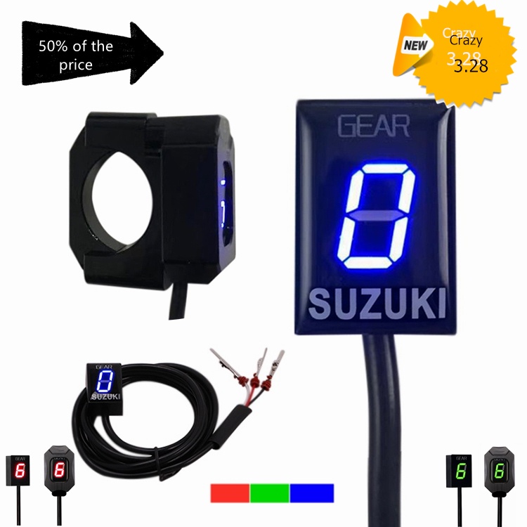 Gear Display Indicator For SUZUKI SV650 Intruder Speedmeter 400 600 650
