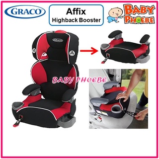 Graco affix youth high back 2024 booster car seat with latch system