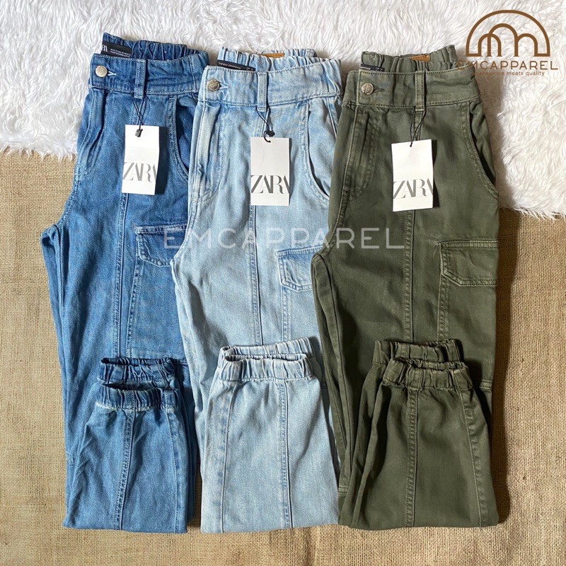 Zara cargo jogger discount pants