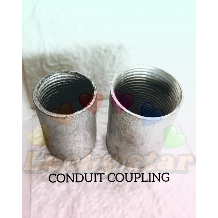 GI Conduit Coupling (1/2 inch & 3/4 inch) Shopee Philippines