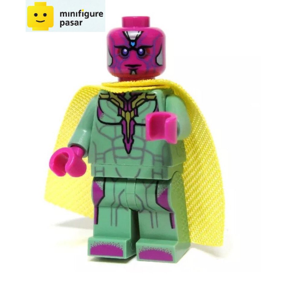 Lego marvel vision discount minifigure